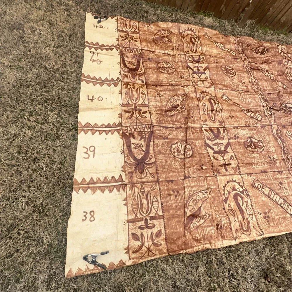 Monumental‎ Egyptian Papyrus Wall Hanging  Museum Scale Hieroglyphic Art 13x8ft
